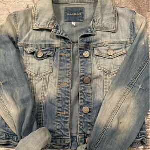 DENIM JACKET cropped size small